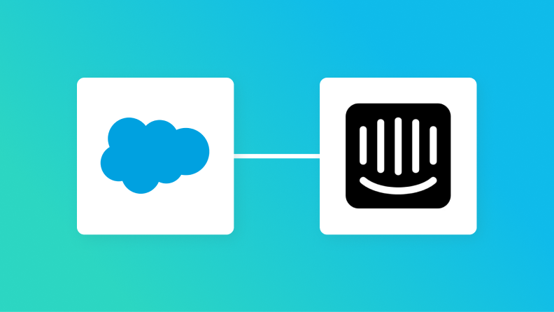 SalesforceとIntercomの連携イメージ