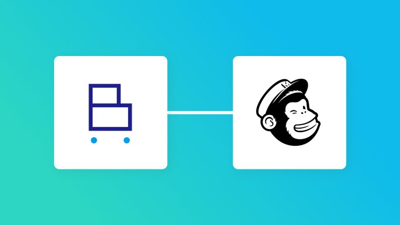 BカートとMailchimpの連携イメージ