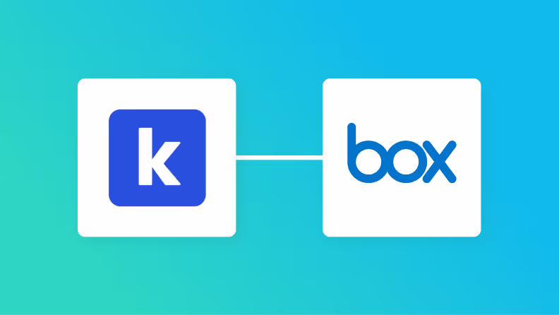 kickflowとBoxの連携イメージ