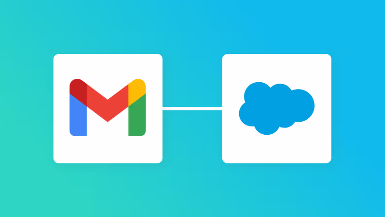 GmailとSalesforceの連携イメージ