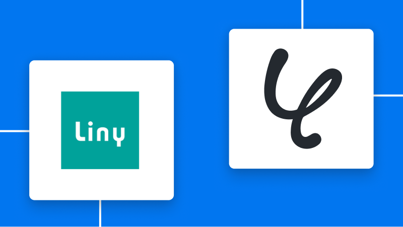 LinyとYoomの連携イメージ