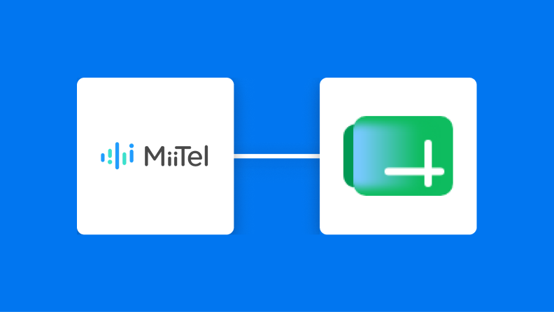 MiiTelとGoogle スプレッドシートの連携イメージ