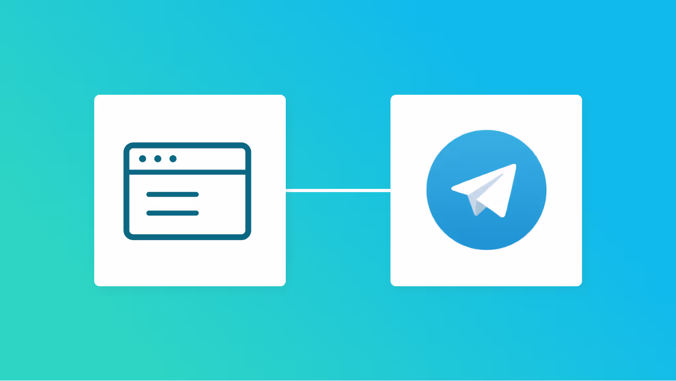 TelegramとYoomの連携イメージ
