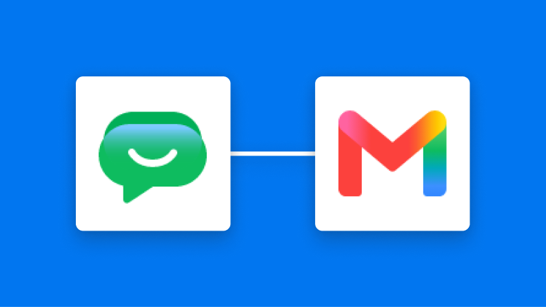 Google ChatとGmailの連携イメージ
