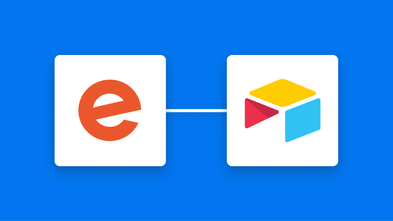 EventbritetとAirtableの連携イメージ