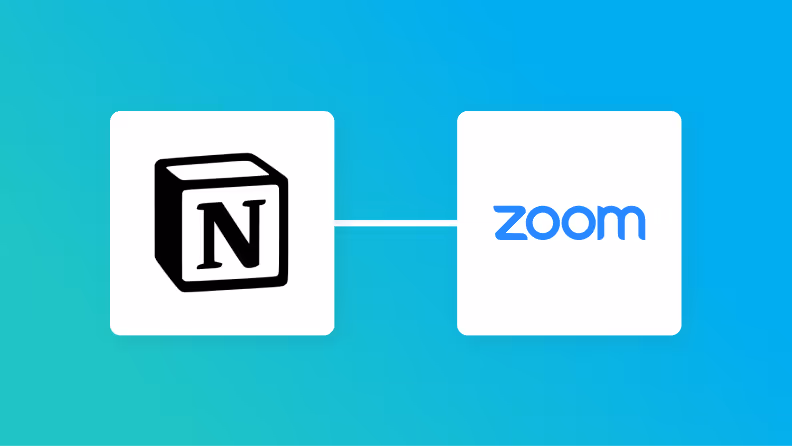 【ノーコードで実現】NotionのデータをZoomに自動的に連携する方法