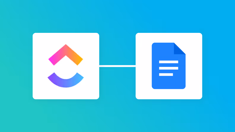 【簡単設定】ClickUpの新規タスクデータをGoogle ドキュメントに自動反映する方法