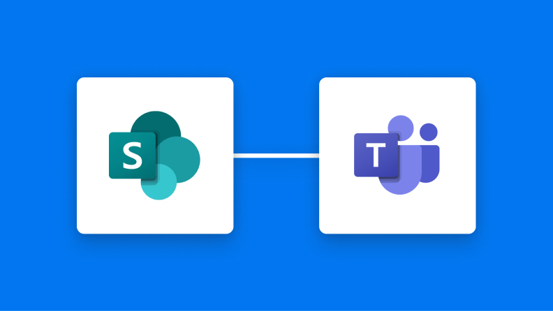 【簡単設定】Microsoft SharePointのデータをMicrosoft Teamsに自動的に連携する方法