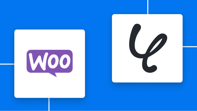 WooCommerceとYoomの連携イメージ