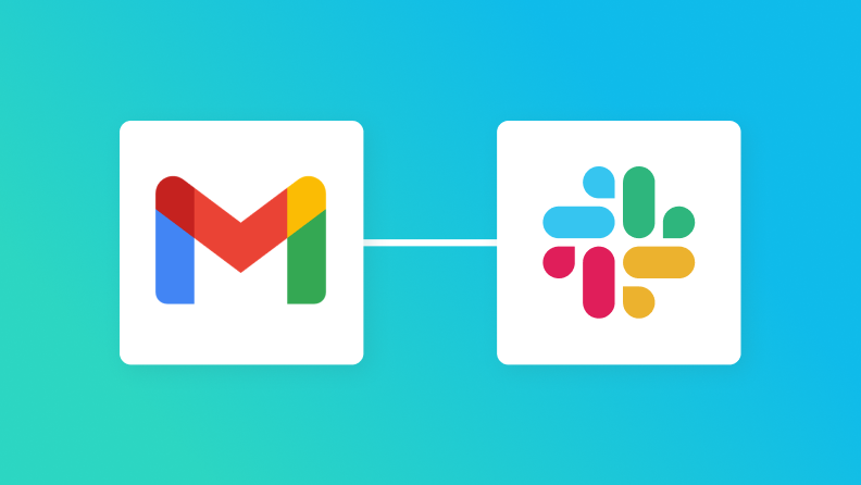 GmailとSlackの連携イメージ