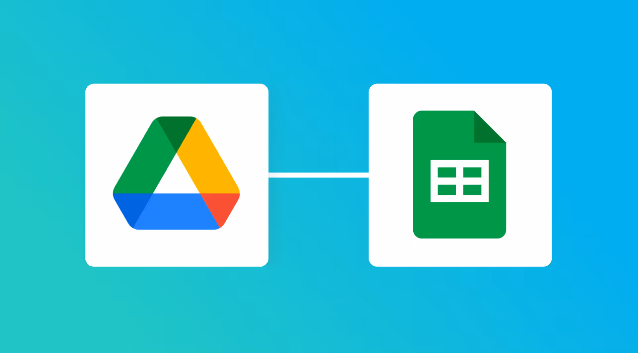 Google DriveとGoogle スプレッドシートの連携イメージ