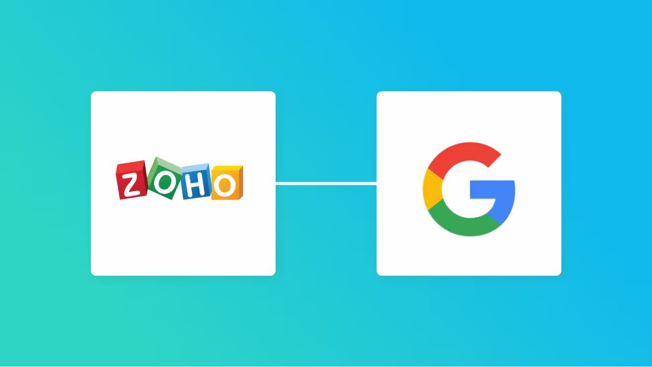 Zoho CRMとGoogle検索を連携して、Zoho CRMに登録された企業情報でGoogle検索しAI要約して見込み客の情報を更新する方法