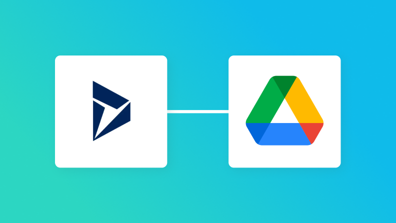 Microsoft Dynamics365 SalesとGoogle Driveの連携イメージ