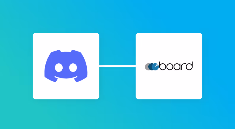 【簡単設定】Discordのデータをboardに自動的に連携する方法