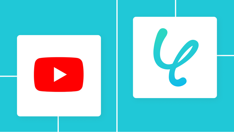 YouTube Data APIとYoomの連携イメージ