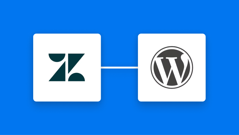ZendeskとWordPress.orgの連携イメージ