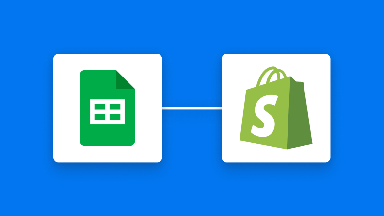 Google スプレッドシートとShopifyの連携イメージ