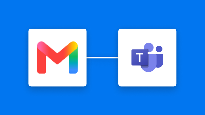 GmailとMicrosoft Teamsの連携イメージ