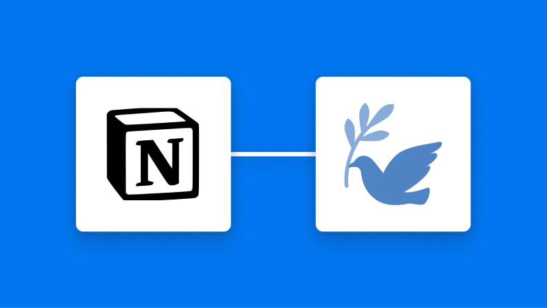 Notionとトヨクモ安否確認サービス2の連携イメージ