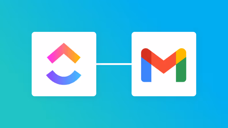 【簡単設定】ClickUpのデータをGmailに自動的に連携する方法