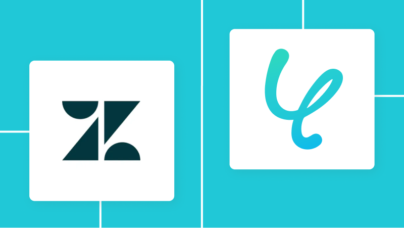 ZendeskとYoomの連携イメージ