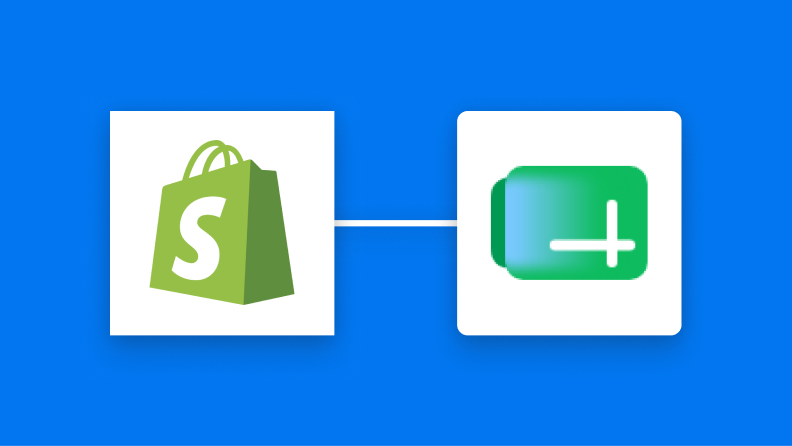 ShopifyとGoogle スプレッドシートの連携イメージ