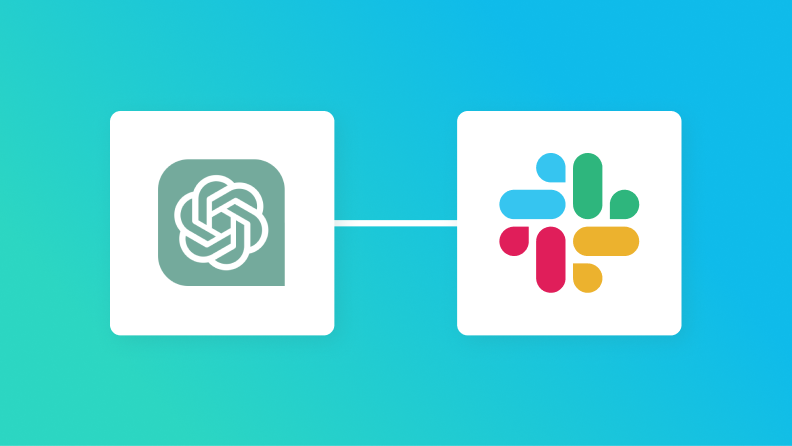 ChatGPTとSlackの連携イメージ