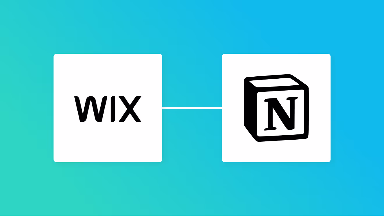 WixフォームとNotionを連携して、Wixフォームの内容をNotionに自動追加する方法