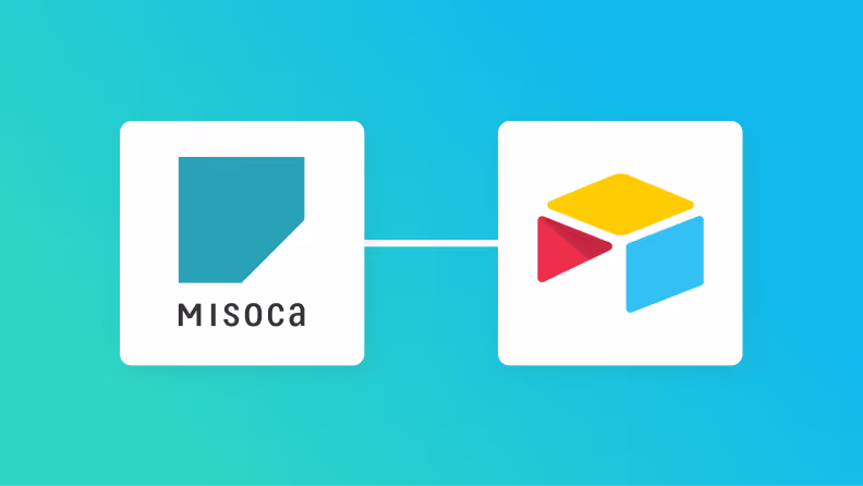 Airtable、Misoca、Gmailの連携イメージ