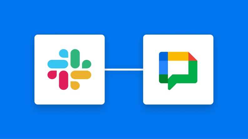 SlackとGoogle Chatの連携イメージ