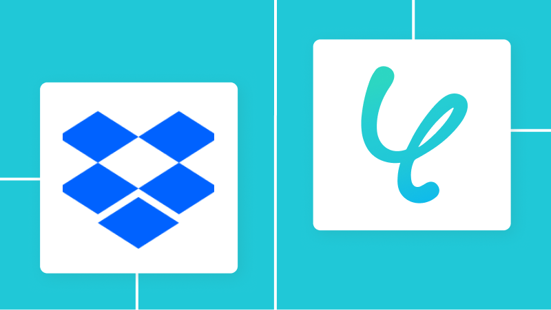 DropboxとYoomの連携イメージ