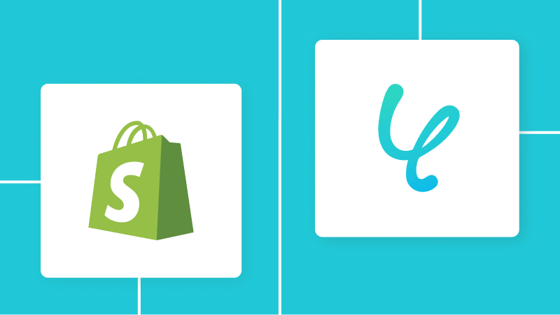 ShopifyとYoomの連携イメージ