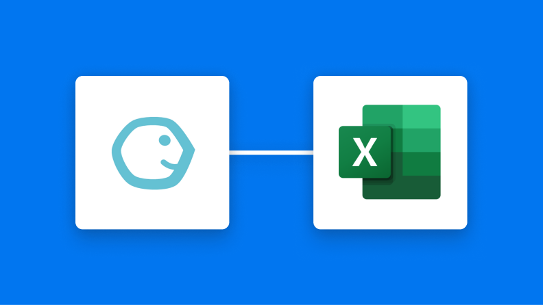 コラボフローとMicrosoft Excelの連携イメージ