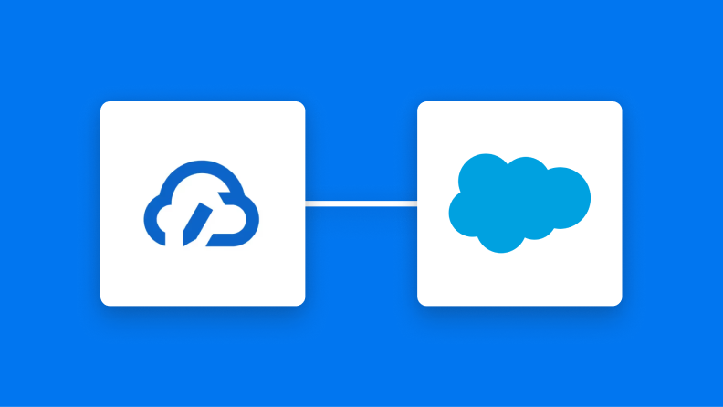 クラウドサインとSalesforceの連携イメージ