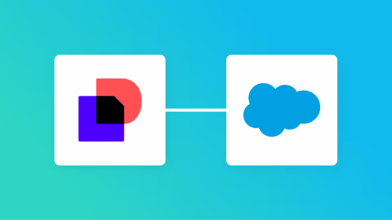 DocusignとSalesforceの連携イメージ