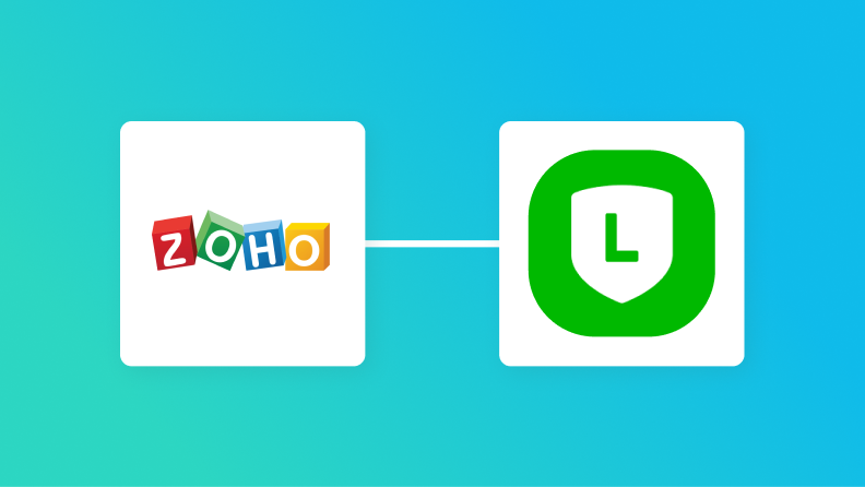 Zoho CRMとLINEの連携イメージ