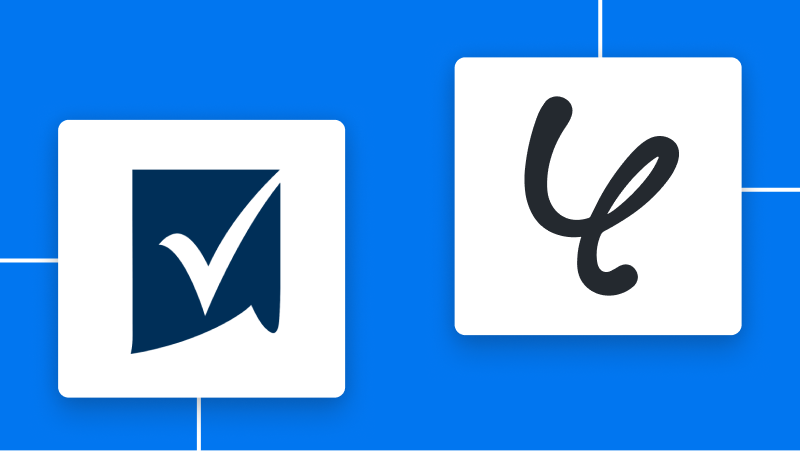 SmartsheetとYoomの連携イメージ