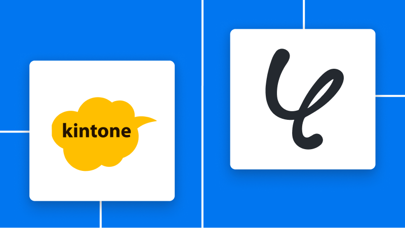 kintoneとYoomの連携イメージ