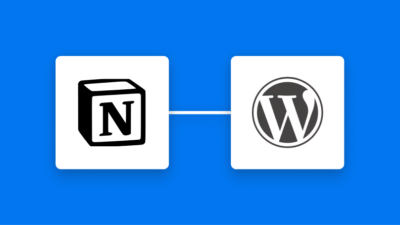 NotionとWordPress.orgの連携イメージ