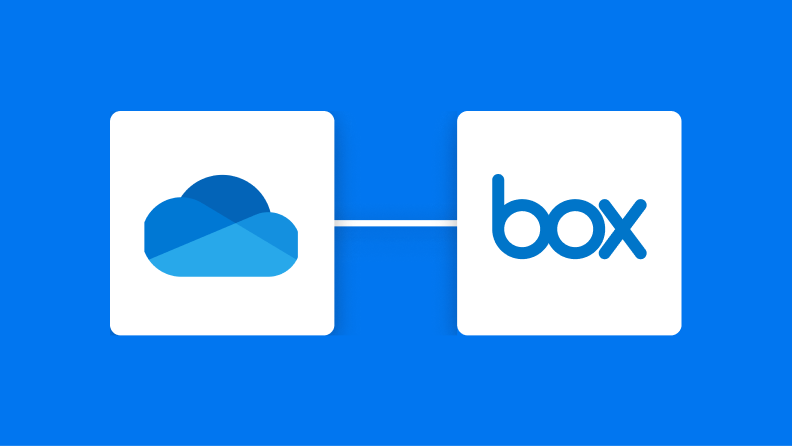 OneDriveとBoxの連携イメージ