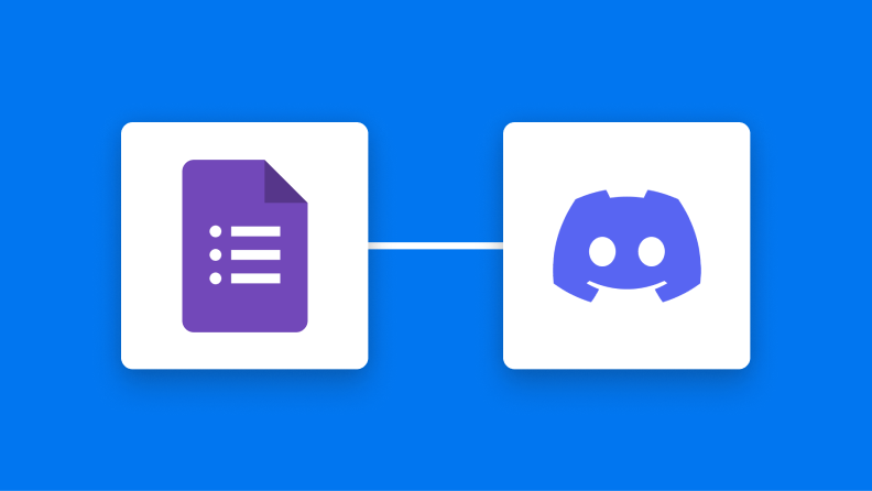 GoogleフォームとDiscordの連携イメージ