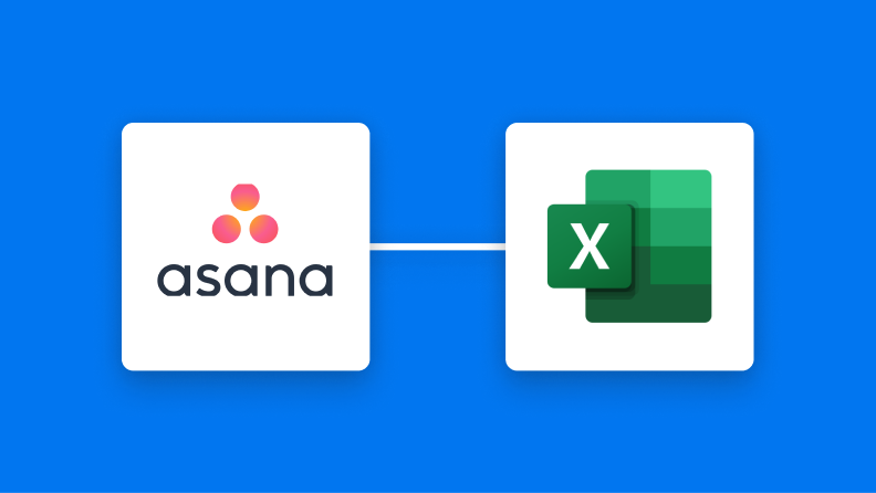 AsanaとMicrosoft Excelの連携イメージ