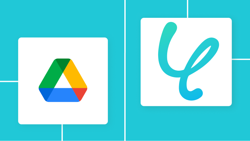 YoomとGoogle Driveの連携イメージ