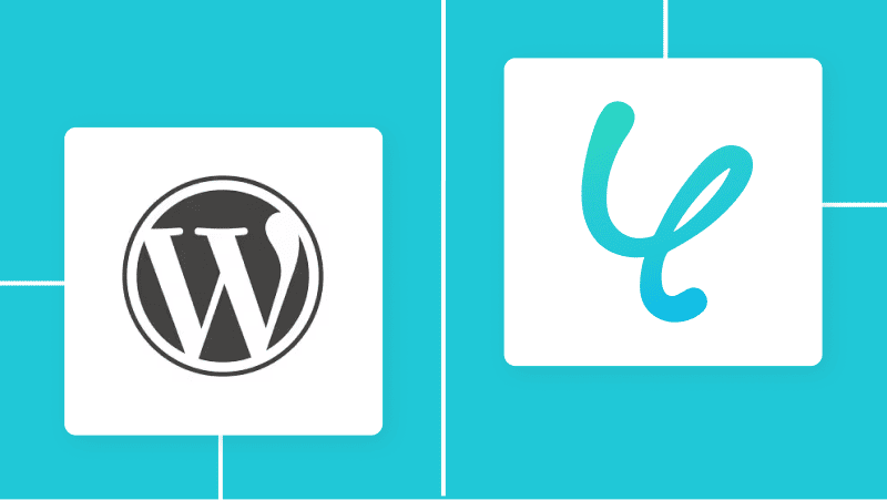 WordPressとYoomの連携イメージ