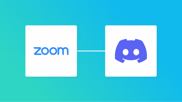 ZoomとDiscordの連携イメージ