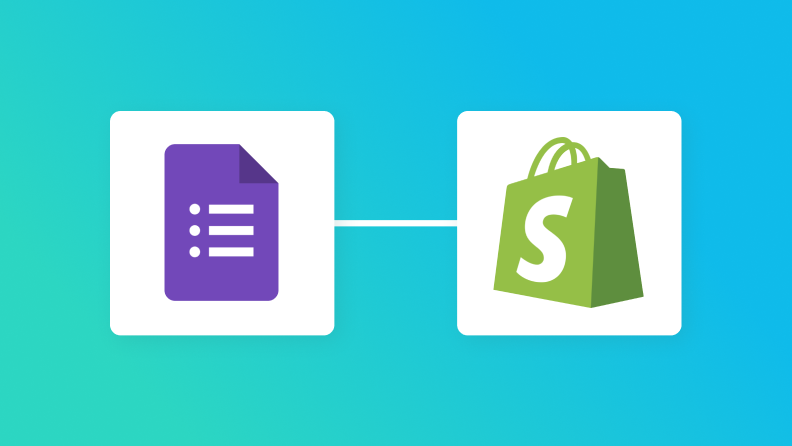 GoogleフォームとShopifyの連携イメージ