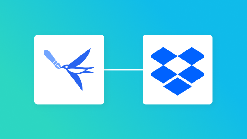 freeeサインとDropboxの連携イメージ