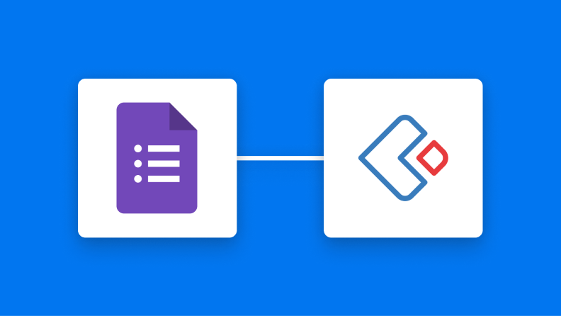 GoogleフォームとZoho Creatorの連携イメージ