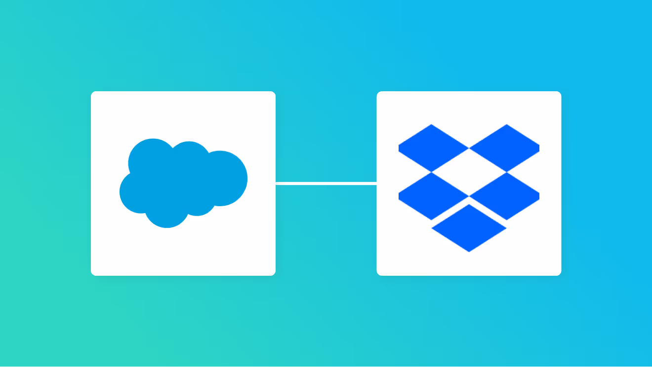 SalesforceとDropboxを連携して、Salesforceでステータスが変更されたらファイルをDropboxに保存する方法を解説しています。