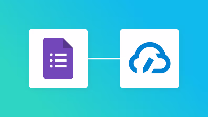 Googleフォームとクラウドサインの連携イメージ